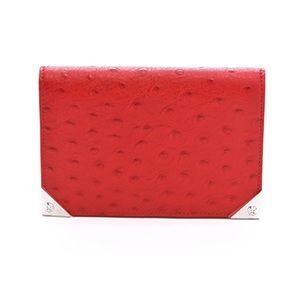 Alexander Wang Embossed Ostrich Wallet